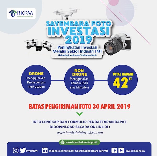 Pemenang Sayembara Foto Investasi 2019