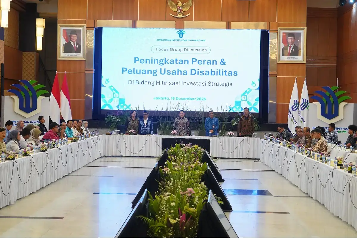 Focus Group Discussion (FGD) Fasilitasi dan Pembinaan Badan Usaha di Bidang Hilirisasi Investasi Strategis untuk Peningkatan Peran dan Peluang Usaha Disabilitas